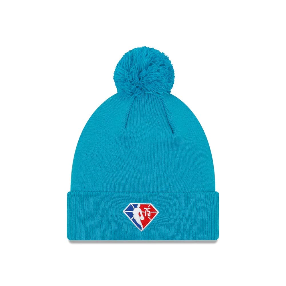 New-Era-Charlotte-Hornets-Teal-City-Edition-Mixtape-Pom-Knit-NBA-Beanie-2
