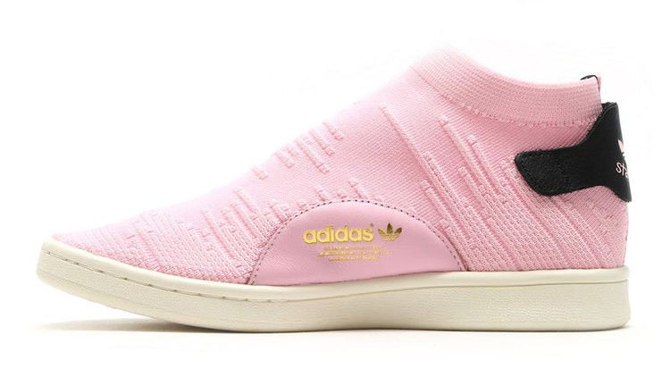 Кроссовки Adidas Wmns Stan Smith Sock Primeknit 'Wonder Pink'