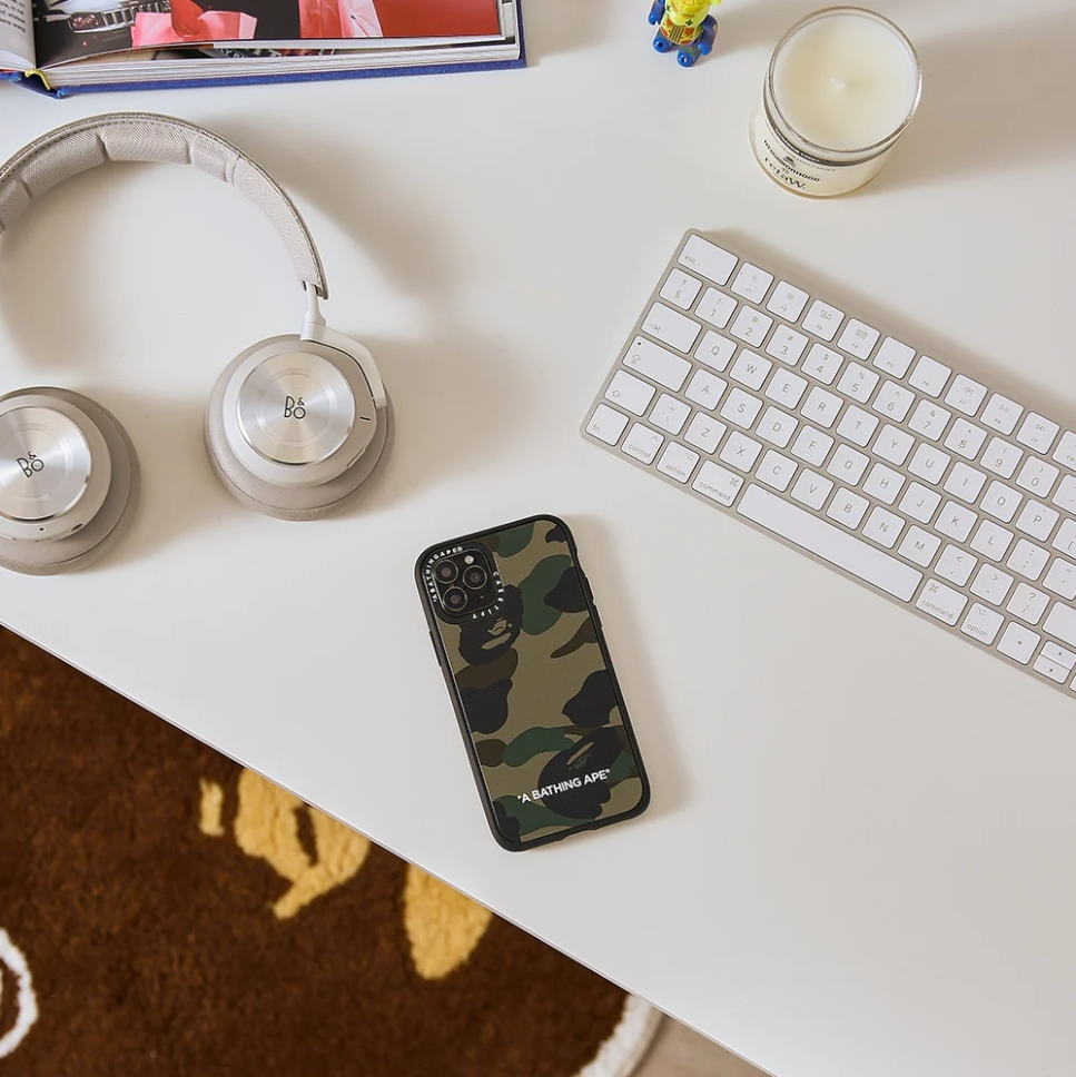 Защитный чехол BAPE x Casetify 1st Camo iPhone 11 Pro Case Green
