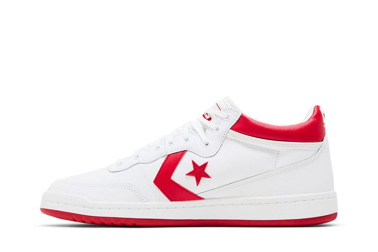 Кроссовки Converse Fastbreak Pro Leather Mid 'White Enamel Red'