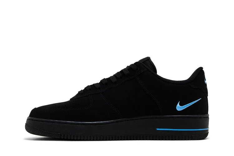 Кроссовки Nike Air Force 1 '07 'Black University Blue'