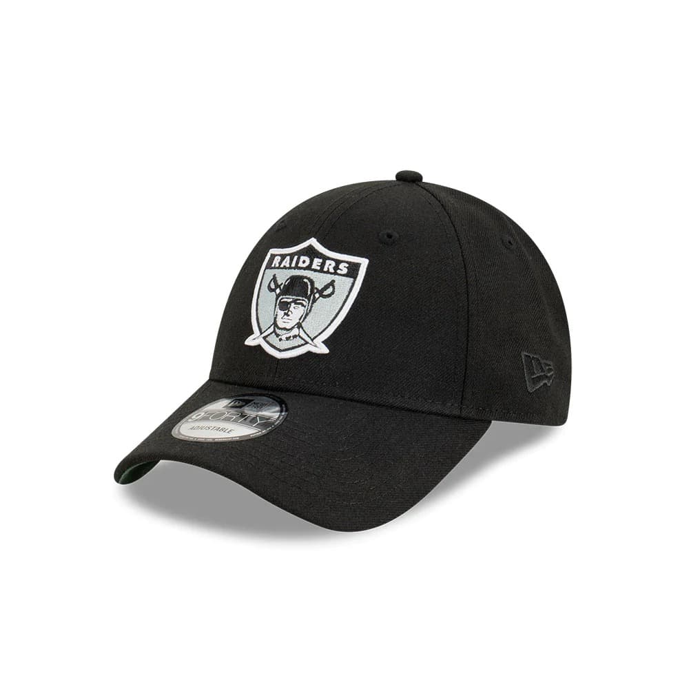 New-Era-Las-Vegas-Raiders-9FORTY-Cloth-Strap-NFL-Hat-1