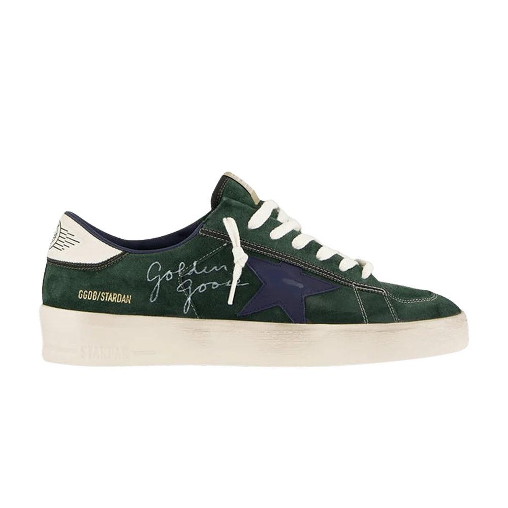 Krossovki-Golden-Goose-Stardan-Sneaker-Green-Suede
