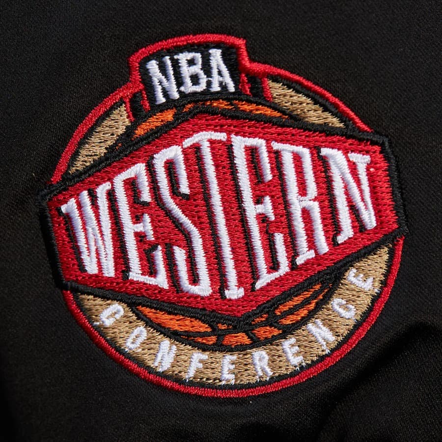 Бомбер Mitchell & Ness Black Minnesota Timberwolves Team OG 3.0 Satin Full Snap Jacket