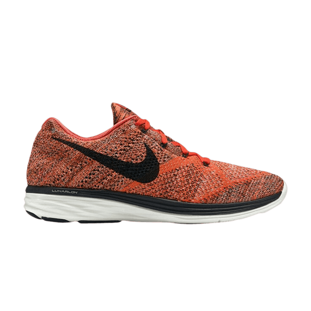 Кроссовки Nike Flyknit Lunar 3 'Bright Crimson'