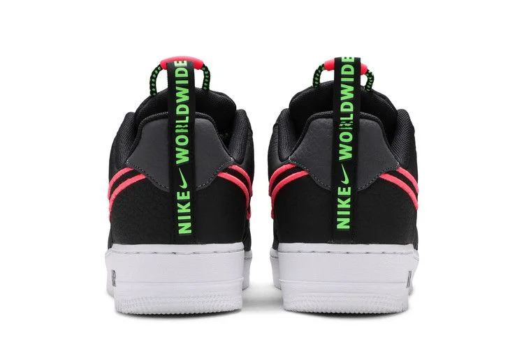 Кроссовки Nike Air Force 1 '07 Premium 'Worldwide Pack - Black Green Strike'