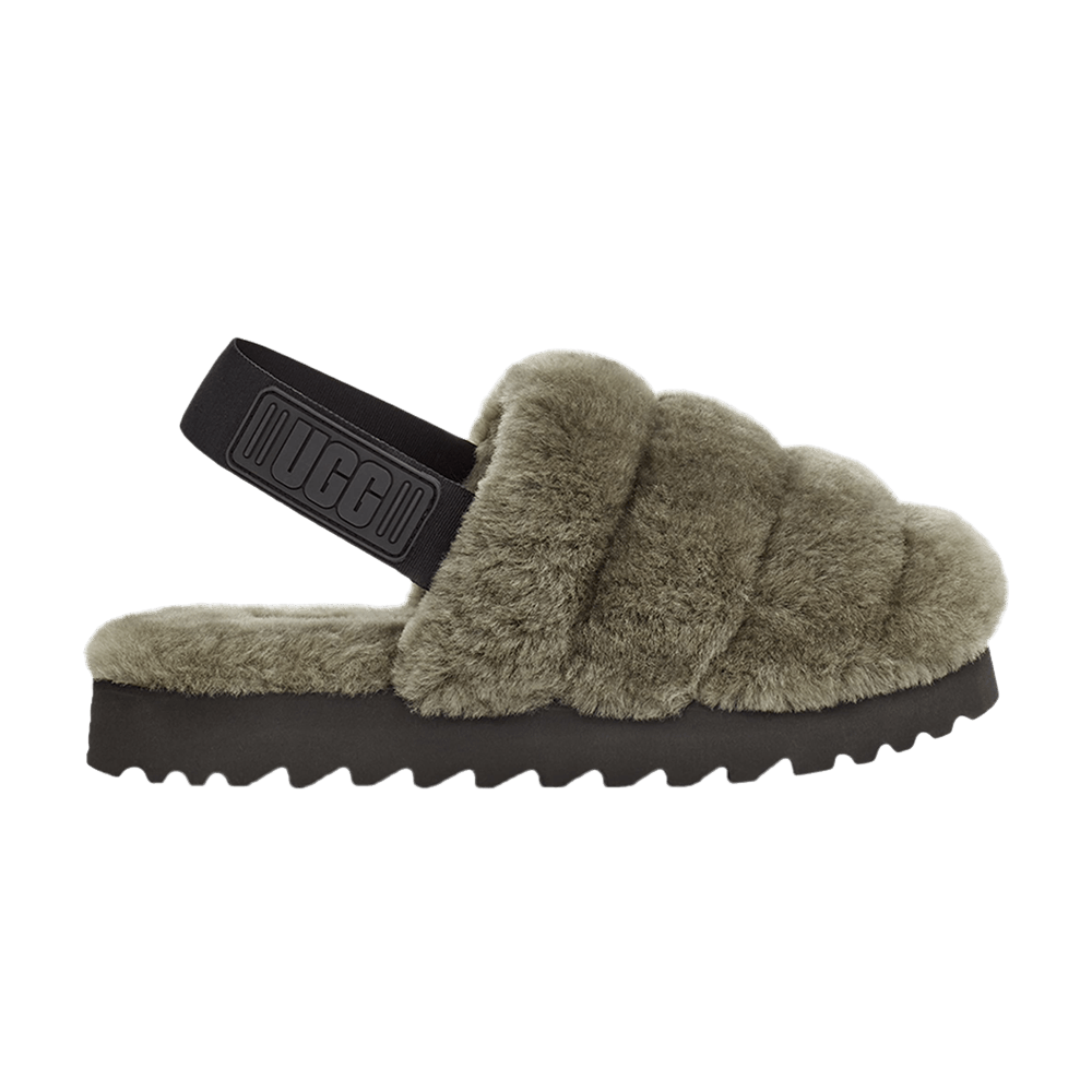 UGG Wmns Super Fluff Slipper 'Burnt Olive'