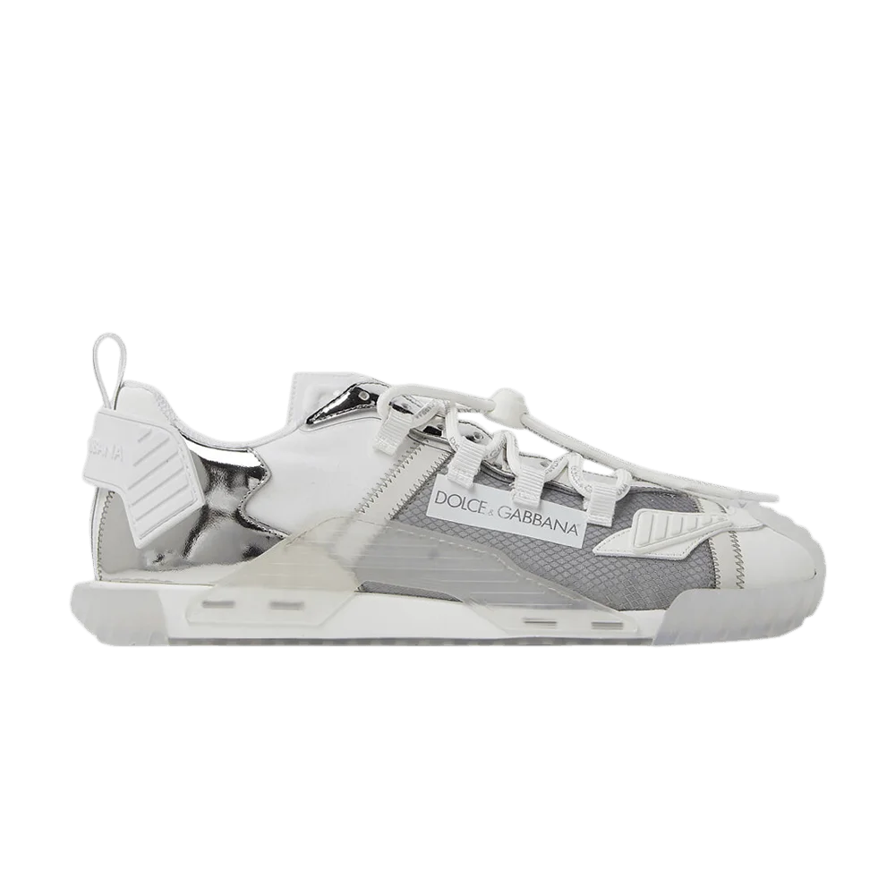 Krossovki-Dolce-Gabbana-NS1-White-Silver
