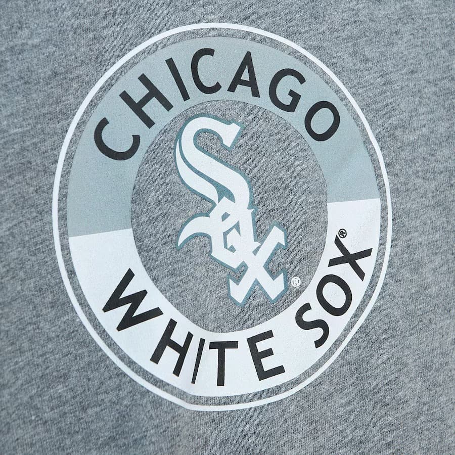 Футболка Mitchell & Ness Heather Gray Chicago White Sox City Collection T-Shirt