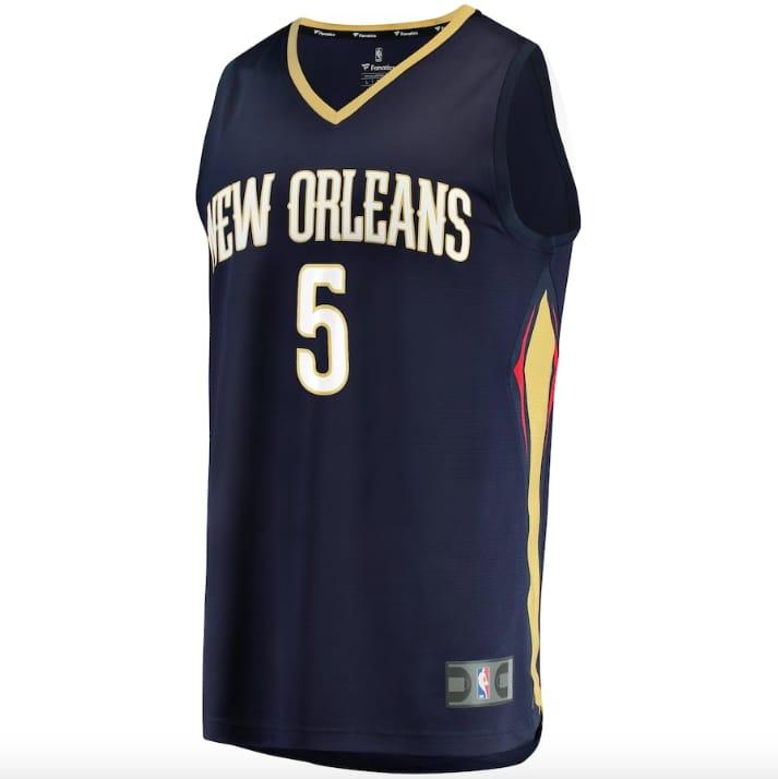 2022-23-New-Orleans-Pelicans-5-Herbert-Jones-Fast-Break-Icon-Blue-Jersey-2
