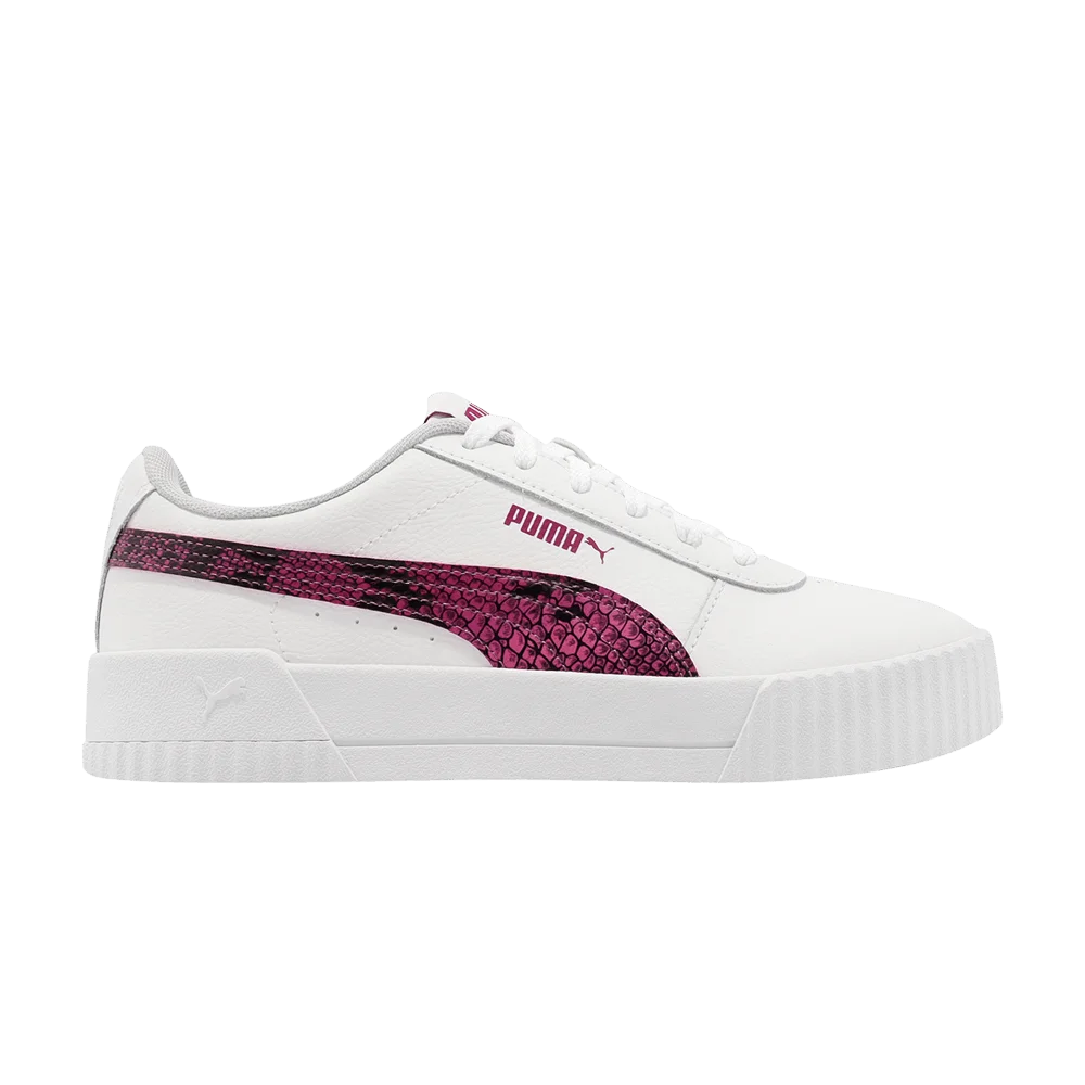 Krossovki-Puma-Wmns-Carina-Leather-FS-Snakeskin-Persian-Red