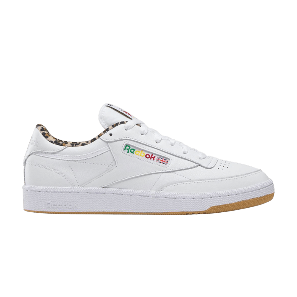 Кроссовки Reebok Wacko Maria x Club C 85 'White Leopard Gum'