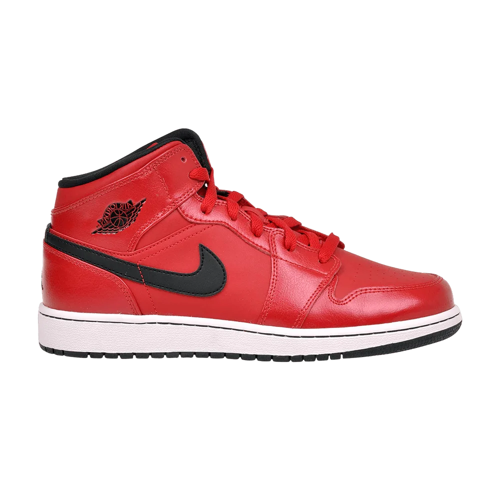 Кроссовки Air Jordan 1 Retro Mid GS 'Gym Red'