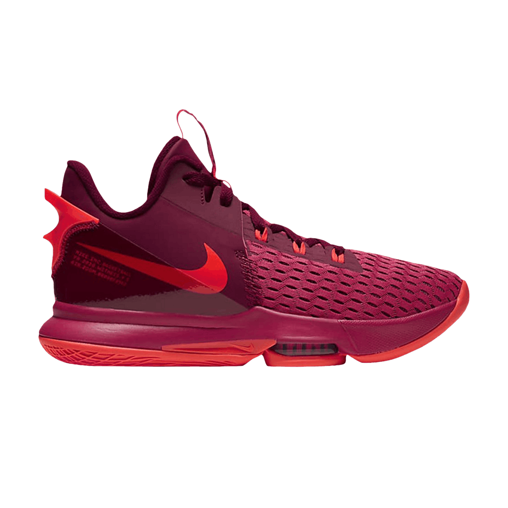 Кроссовки Nike LeBron Witness 5 EP 'Gym Red Crimson'