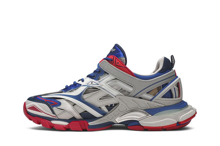 Кроссовки Balenciaga Track 2 'Beige Blue Red'