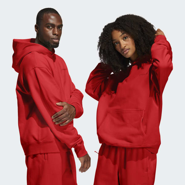 Худи adidas Pharrell Williams Basics Hoodie Active Red