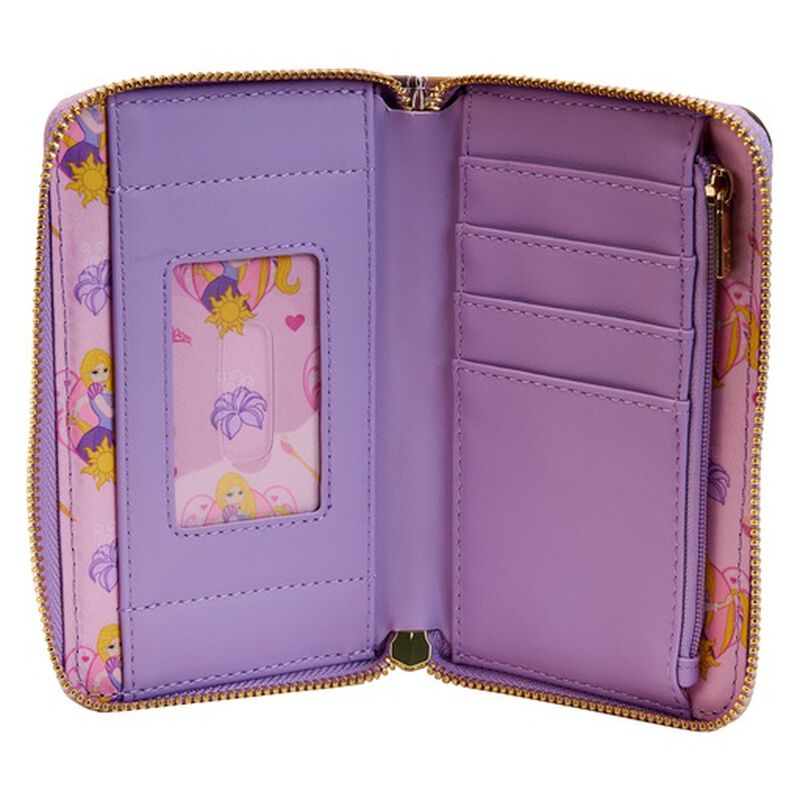 Кошелёк Rapunzel Princess Scene Zip Around Wallet