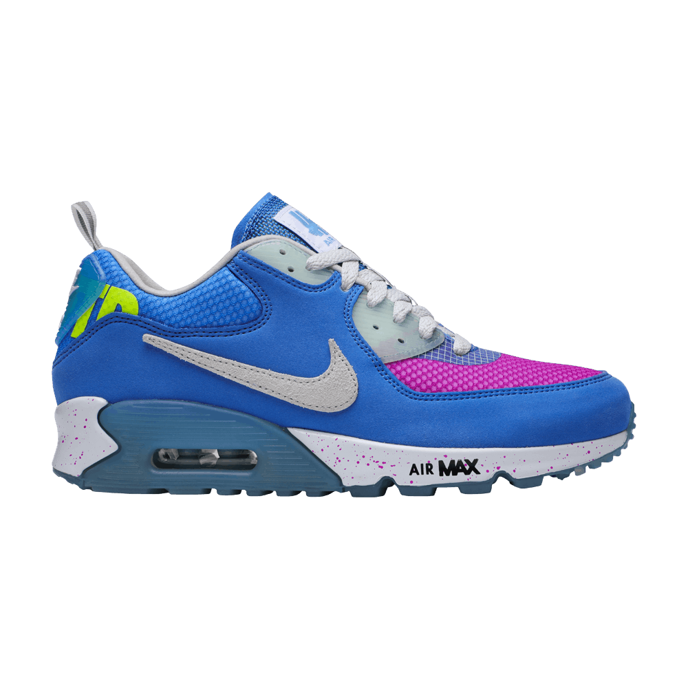 Кроссовки Undefeated x Nike Air Max 90 'Pacific Blue'