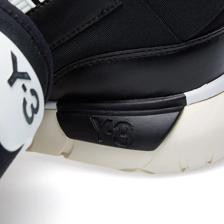 Кроссовки Adidas Y-3 Qasa High 'Black White'