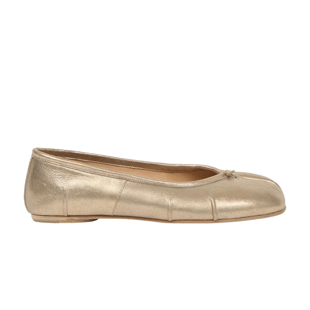 Krossovki-Maison-Margiela-Wmns-New-Tabi-Ballerina-Cream-Gold