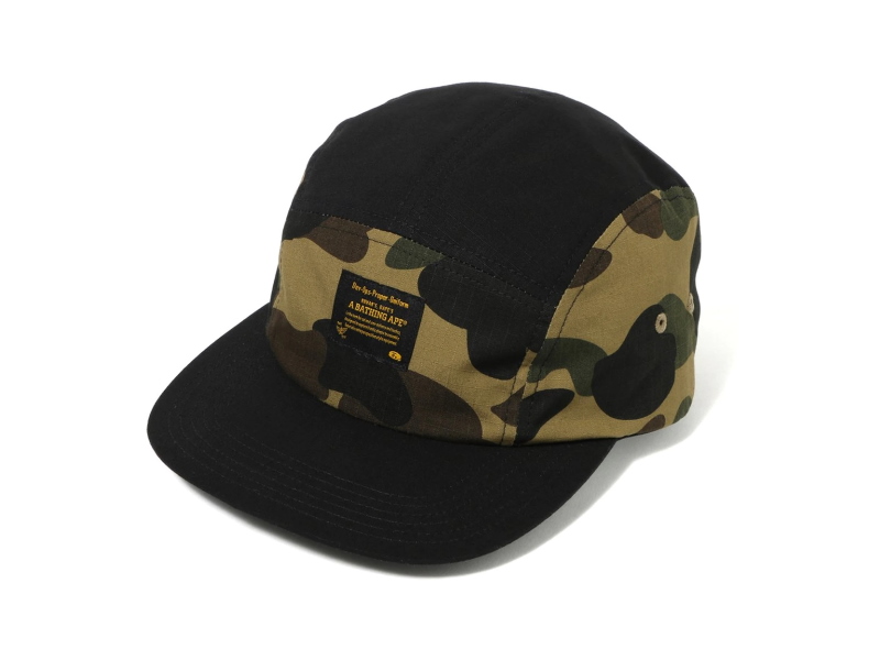 Бейсболка BAPE 1st Camo Jet Cap (SS19) Green