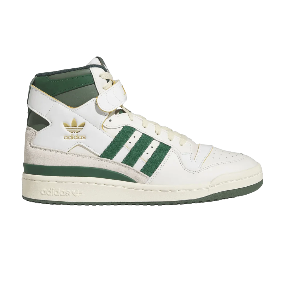Кроссовки Adidas Forum 84 High 'Off White Team Dark Green'