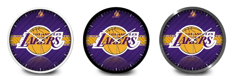 NBA-Lakers-Wall-Clock-2