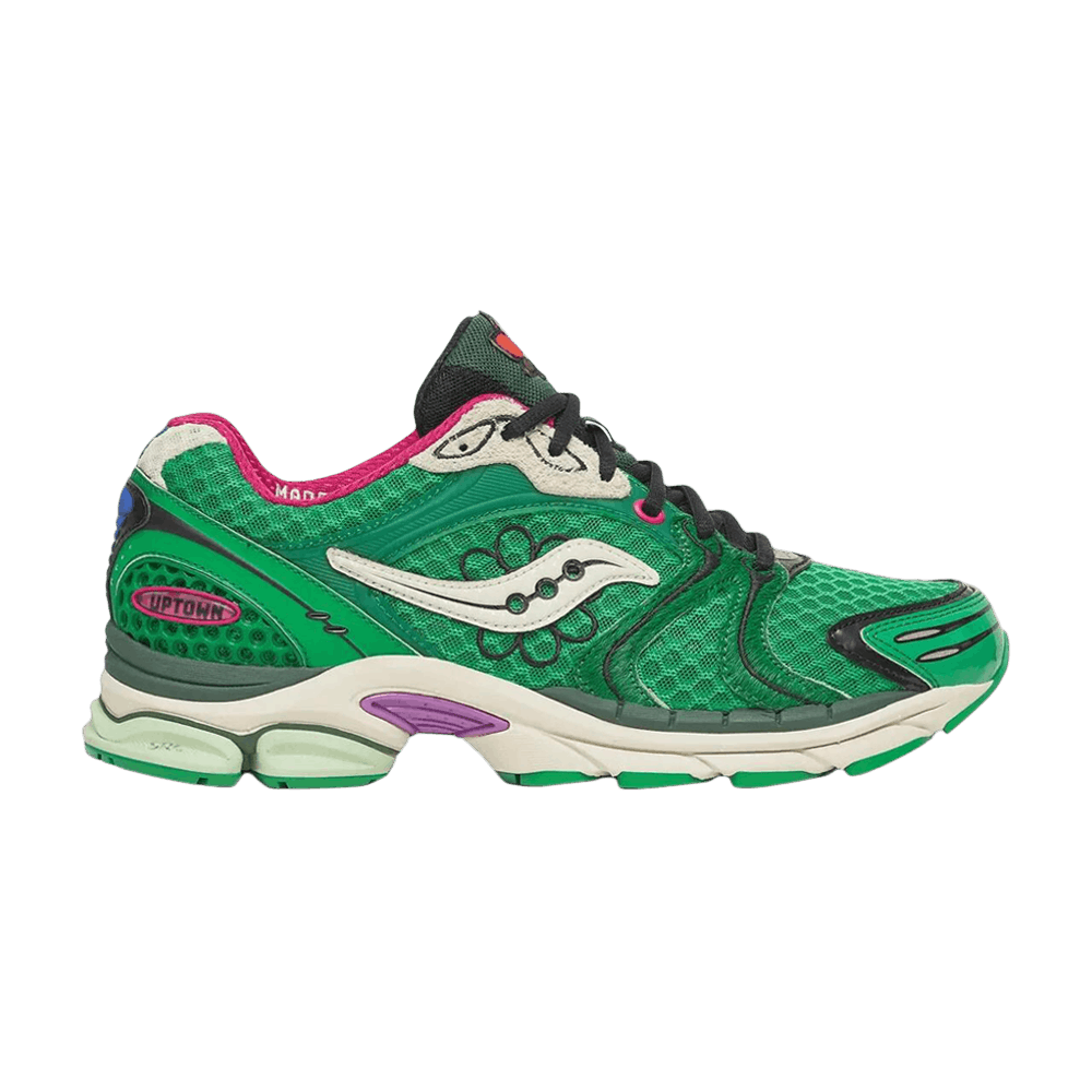 Кроссовки Jae Tips x Saucony ProGrid Triumph 4 'Flowers Pack - Fern'