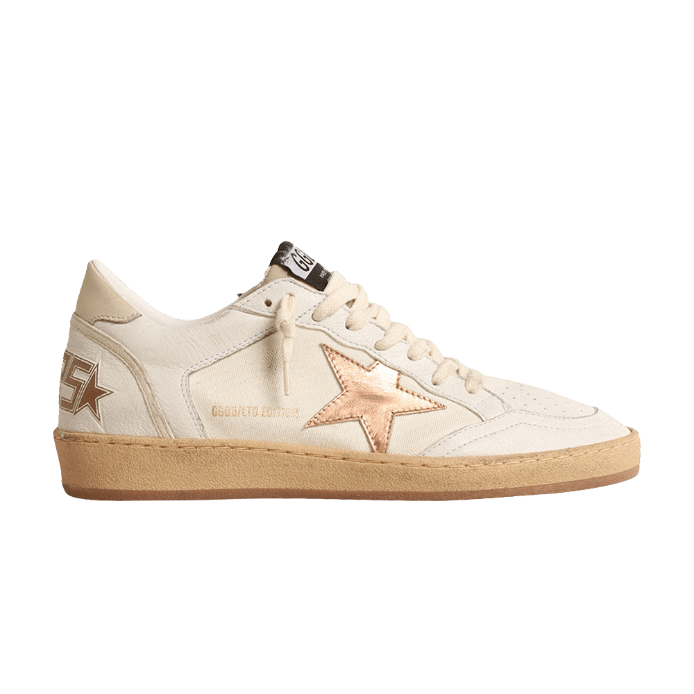 Кроссовки Golden Goose Wmns Ball Star LTD 'Milk White Bronze Metallic'