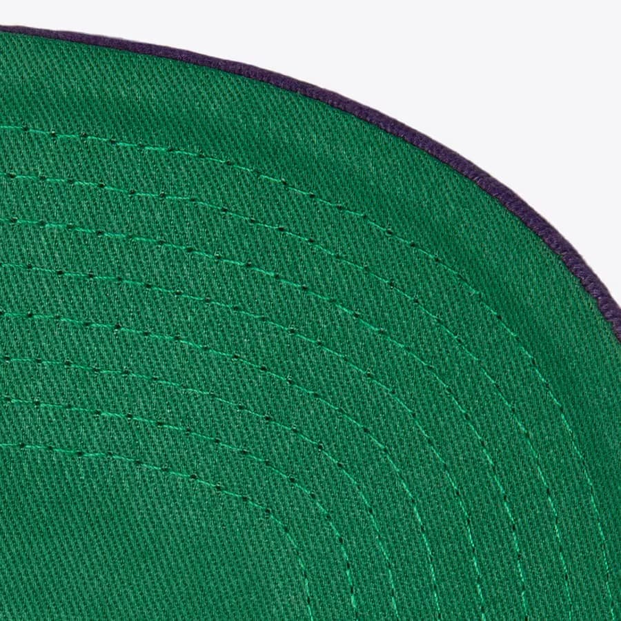 Бейсболка Mitchell & Ness Cream Charlotte Hornets Hardwood Classics Horizon Pro Crown Snapback Hat