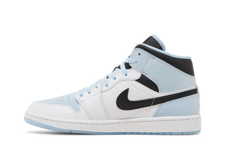 Кроссовки Air Jordan 1 Mid SE 'White Ice Blue'