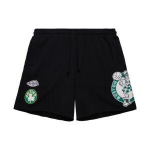 Mitchell-Ness-Postgame-Fleece-Shorts-Vintage-Logo-Boston-Celtics-Shorts-300x300