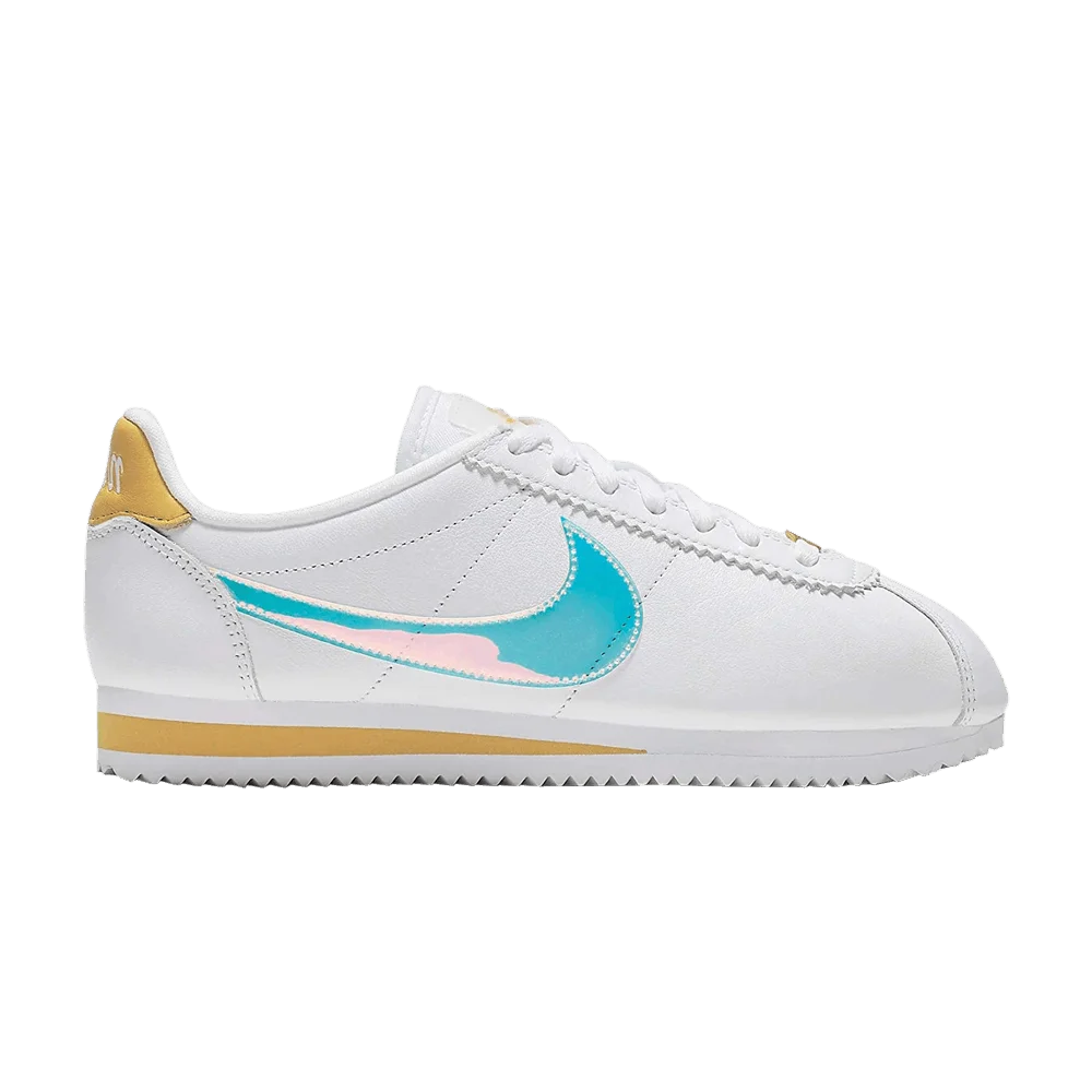 Krossovki-Nike-Wmns-Classic-Cortez-White-Topaz-Gold