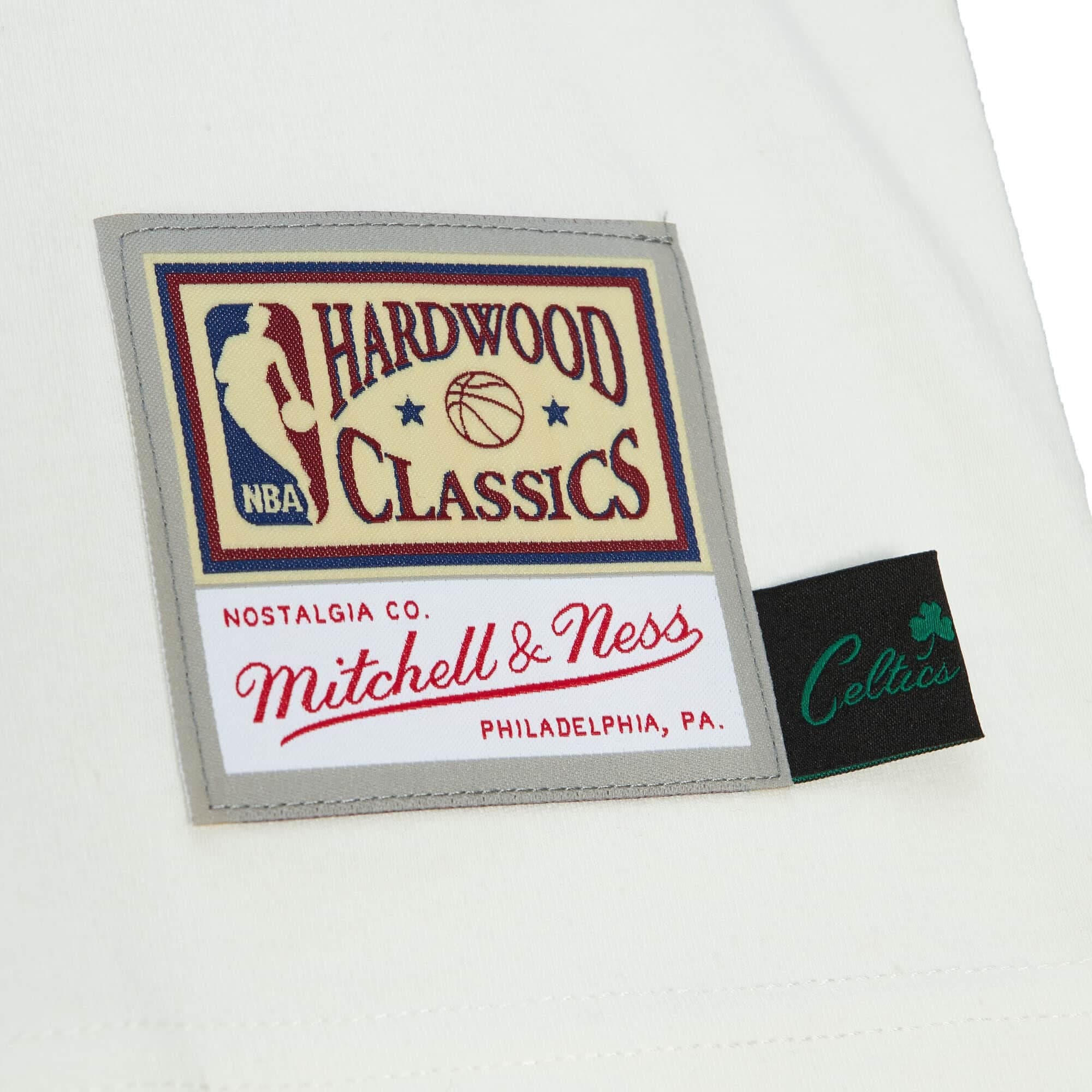 Футболка Mitchell & Ness Cream SS Boston Celtics T-Shirt