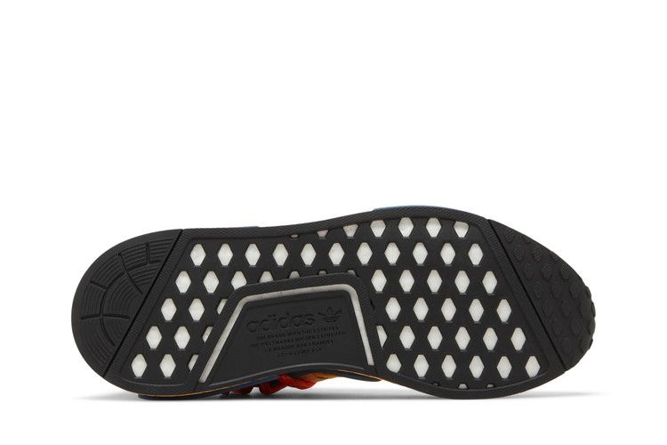 Кроссовки Pharrell x adidas NMD Human Race 'Animal Print - Pulse Amber'