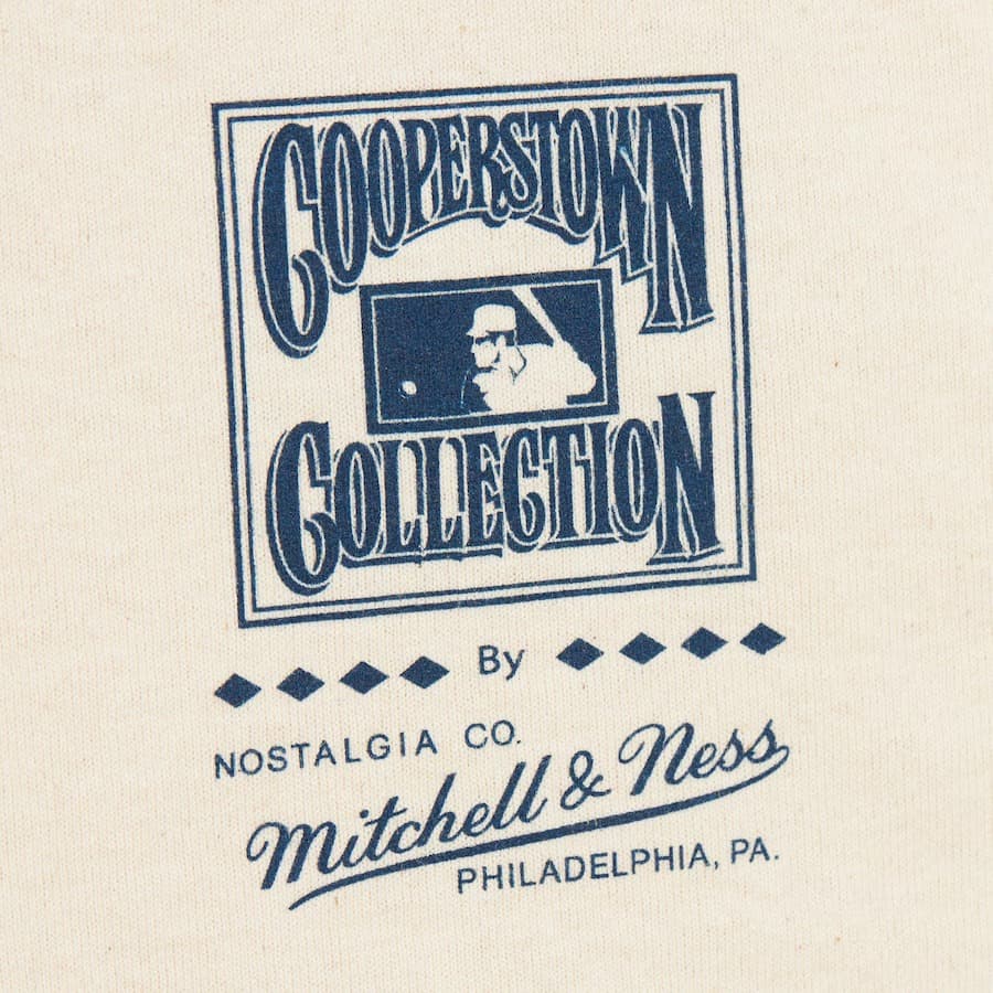 Футболка Mitchell & Ness Natural Chicago White Sox Cooperstown Collection Crown Jewels T-Shirt