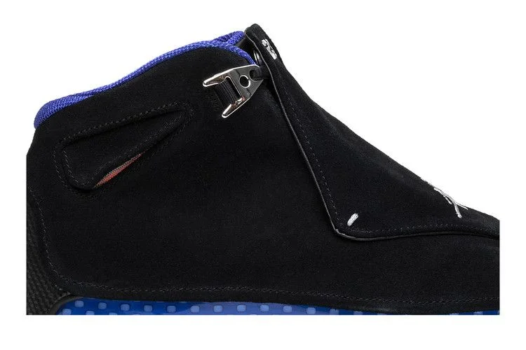 Кроссовки Air Jordan 18 Retro 'Black Sport Royal' 2018