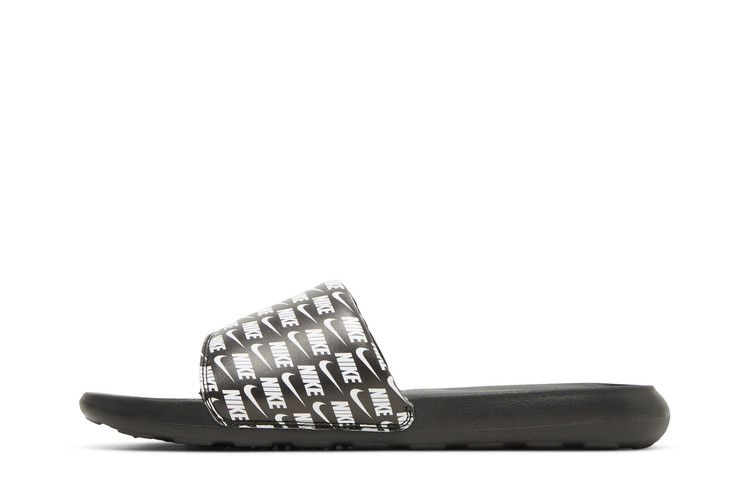 Nike Victori One Slide Print 'Repeat Logo - Black'
