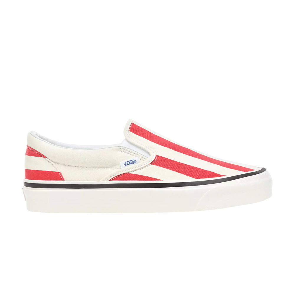 Кроссовки Vans Classic Slip-On 98 DX 'Anaheim Factory - Red Big Stripes'