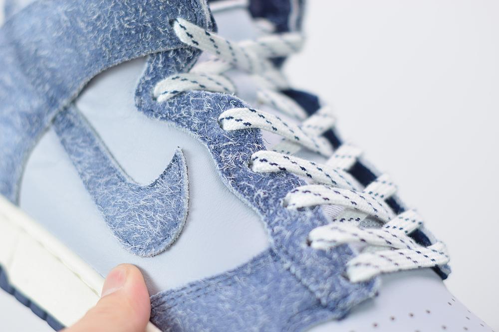 Кроссовки Notre x Nike Dunk High Midnight Navy