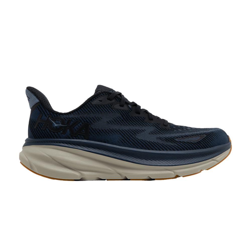 Кроссовки HOKA Clifton 9 'Black Varsity Navy'