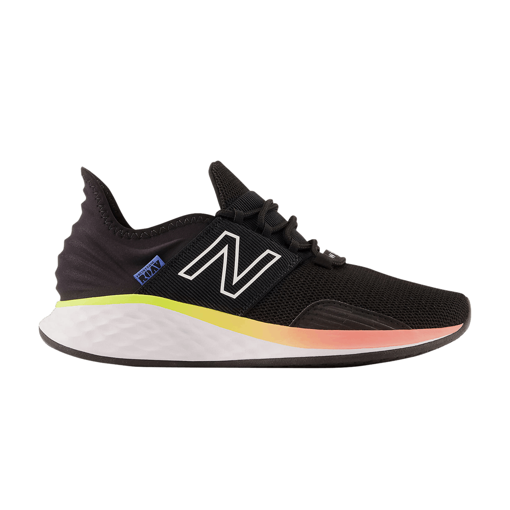 Кроссовки New Balance Wmns Fresh Foam Roav 'Black Blaze Orange'