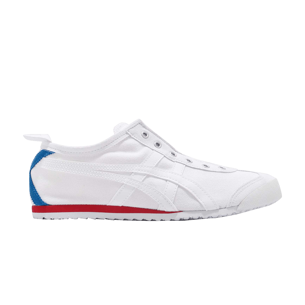Кроссовки Onitsuka Tiger Mexico 66 Slip-On 'White Blue'