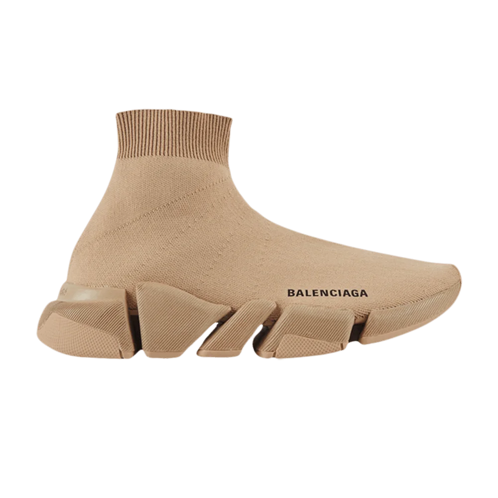 Krossovki-Balenciaga-Wmns-Speed-2-Trainer-Knit-Beige