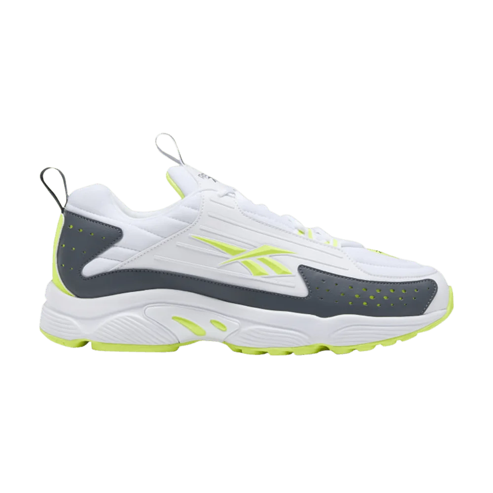 Krossovki-Reebok-DMX-Series-2000-White-Solar-Yellow