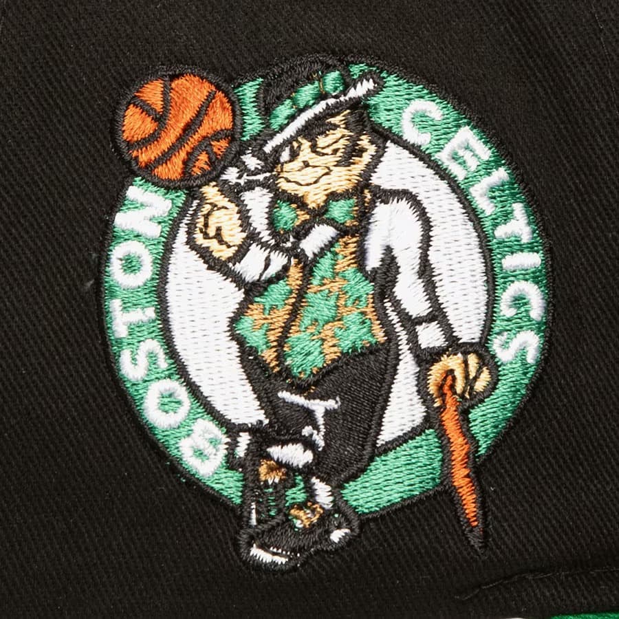 Mitchell-Ness-Black-Boston-Celtics-Block-Sweep-Pro-Adjustable-Hat-2