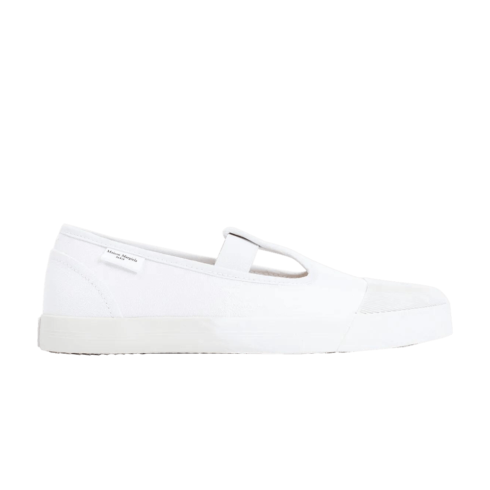 Кроссовки Maison Margiela Wmns On The Deck Tabi Mary-Jane 'Painted - White'