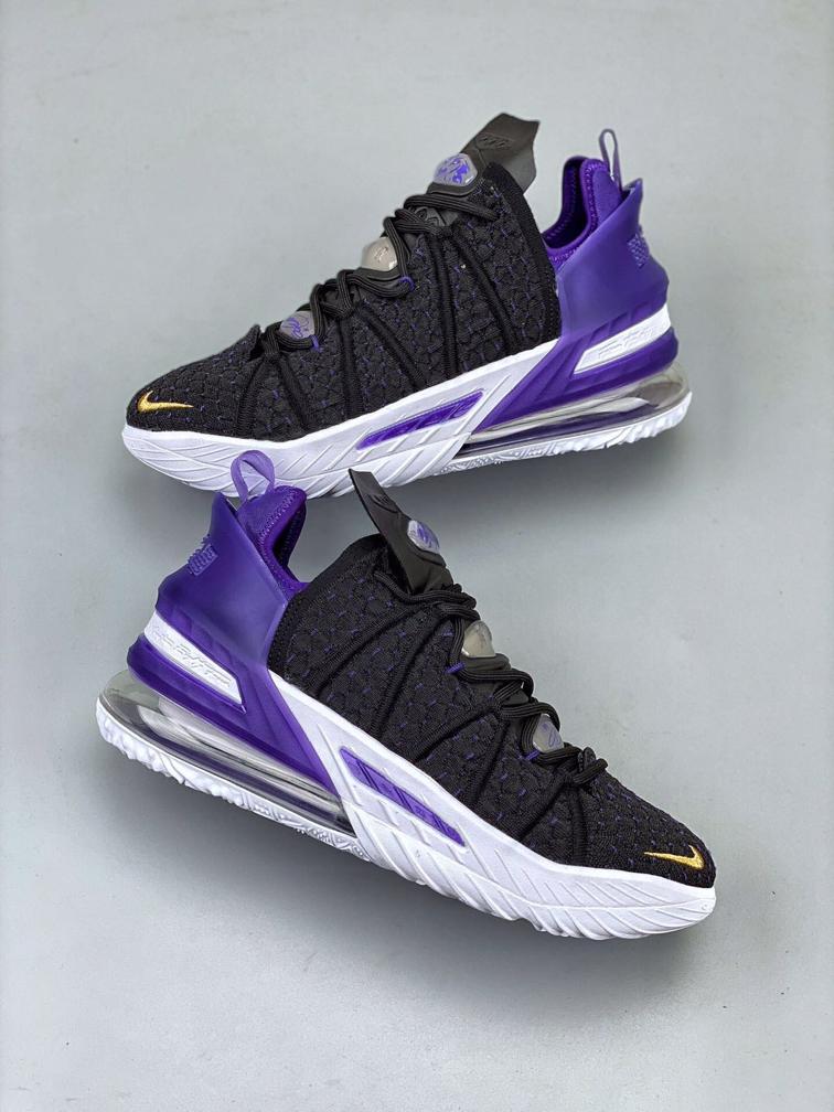 Кроссовки Nike LeBron 18 Lakers