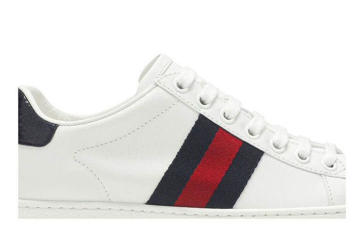 Кроссовки Gucci Wmns Ace 'White Blue Red'