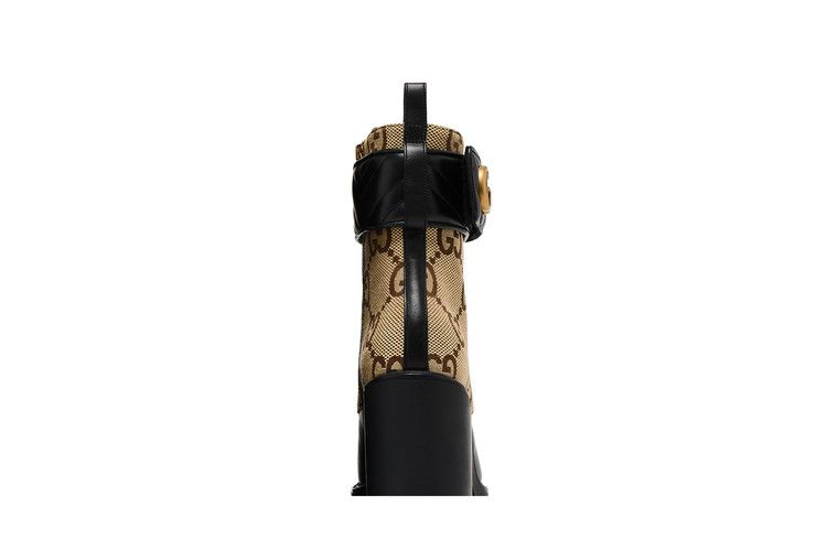 Кроссовки Gucci Wmns Double G Ankle Boot 'Camel Ebony'